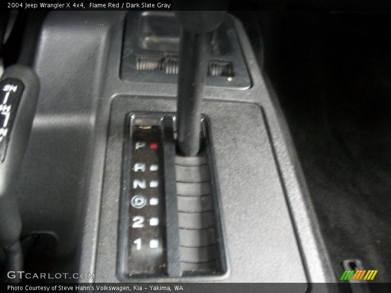 Flame Red / Dark Slate Gray 2004 Jeep Wrangler X 4x4