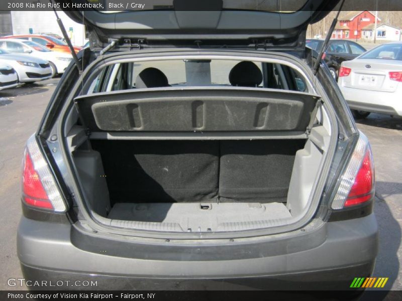  2008 Rio Rio5 LX Hatchback Trunk