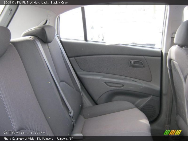 Black / Gray 2008 Kia Rio Rio5 LX Hatchback