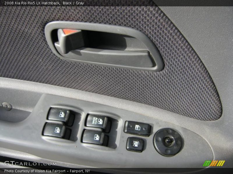 Controls of 2008 Rio Rio5 LX Hatchback