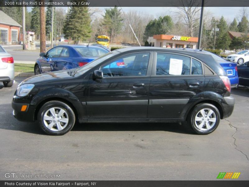  2008 Rio Rio5 LX Hatchback Black