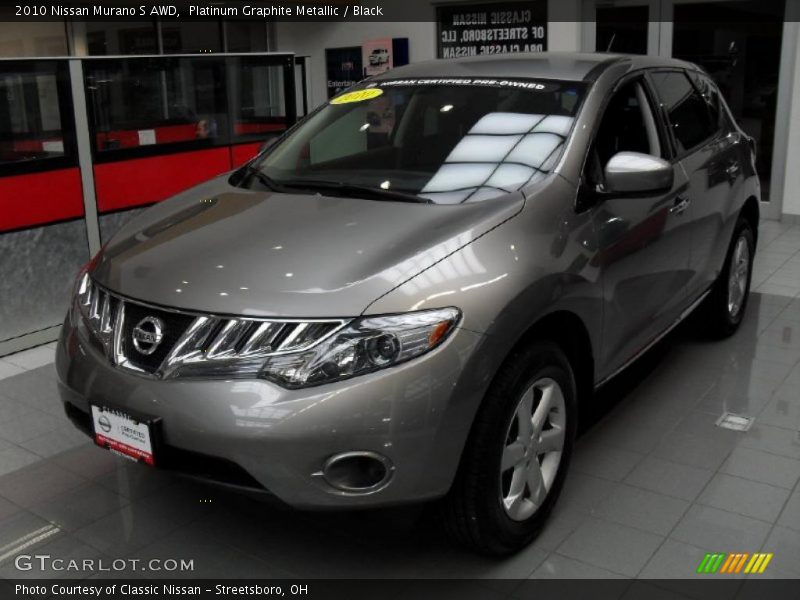 Platinum Graphite Metallic / Black 2010 Nissan Murano S AWD