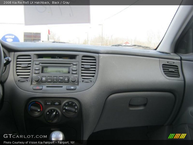 Black / Gray 2008 Kia Rio Rio5 LX Hatchback