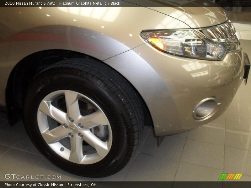 Platinum Graphite Metallic / Black 2010 Nissan Murano S AWD