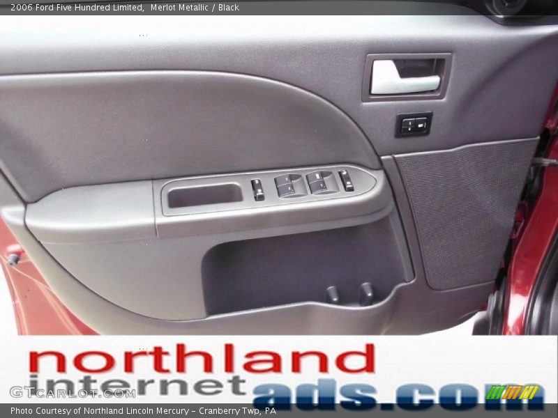 Merlot Metallic / Black 2006 Ford Five Hundred Limited