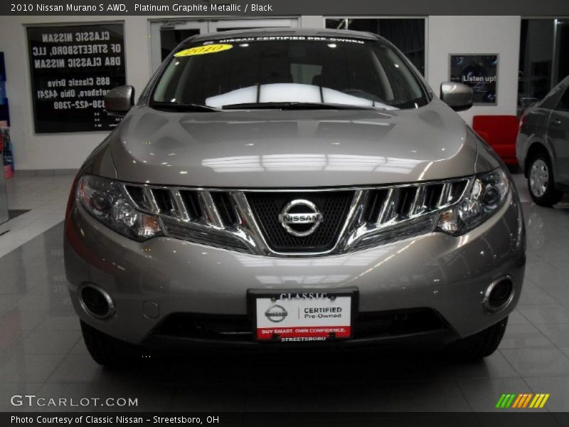 Platinum Graphite Metallic / Black 2010 Nissan Murano S AWD