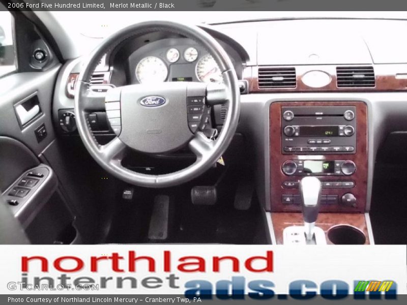 Merlot Metallic / Black 2006 Ford Five Hundred Limited