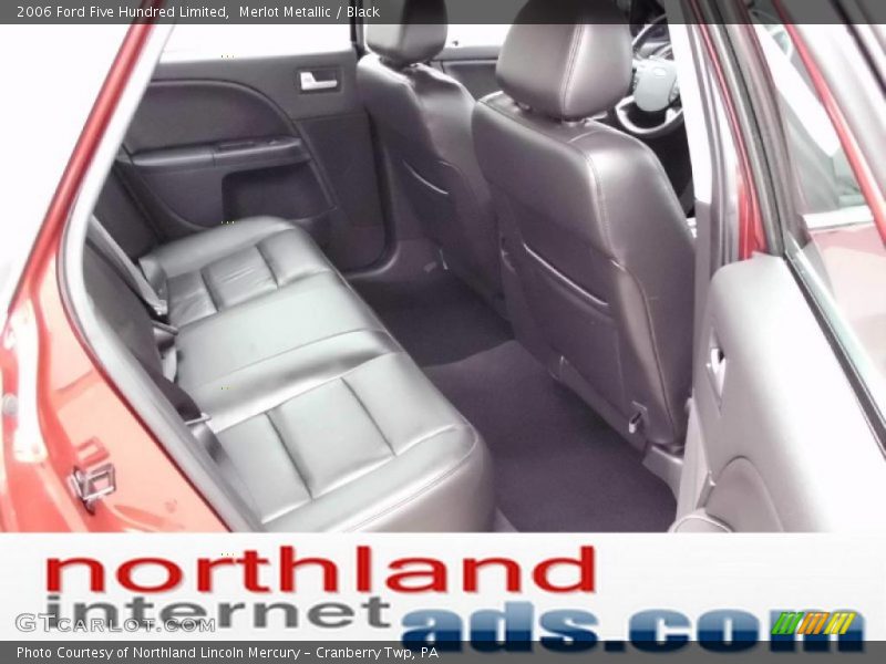 Merlot Metallic / Black 2006 Ford Five Hundred Limited
