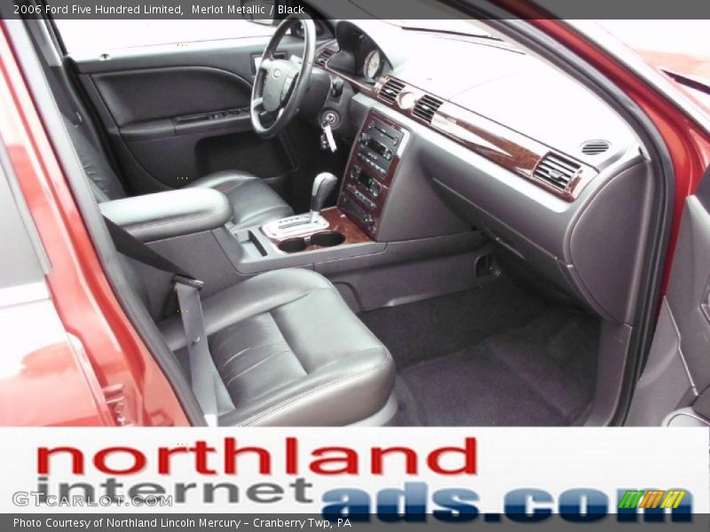 Merlot Metallic / Black 2006 Ford Five Hundred Limited