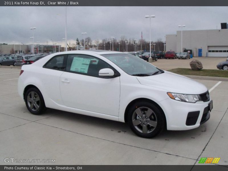  2011 Forte Koup EX Clear White