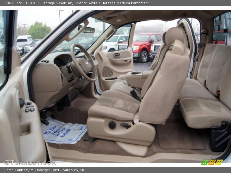  2004 F150 XLT Heritage SuperCab Heritage Medium Parchment Interior