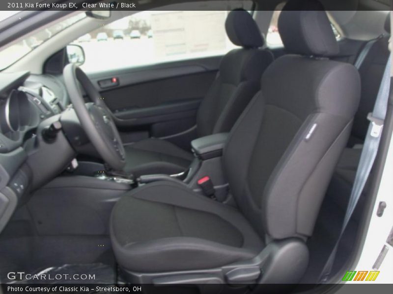  2011 Forte Koup EX Black Interior