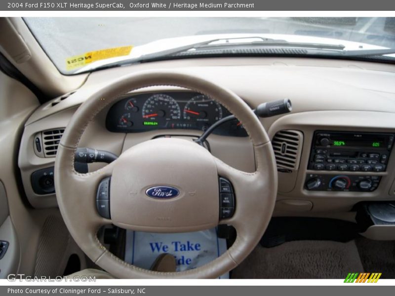 Dashboard of 2004 F150 XLT Heritage SuperCab