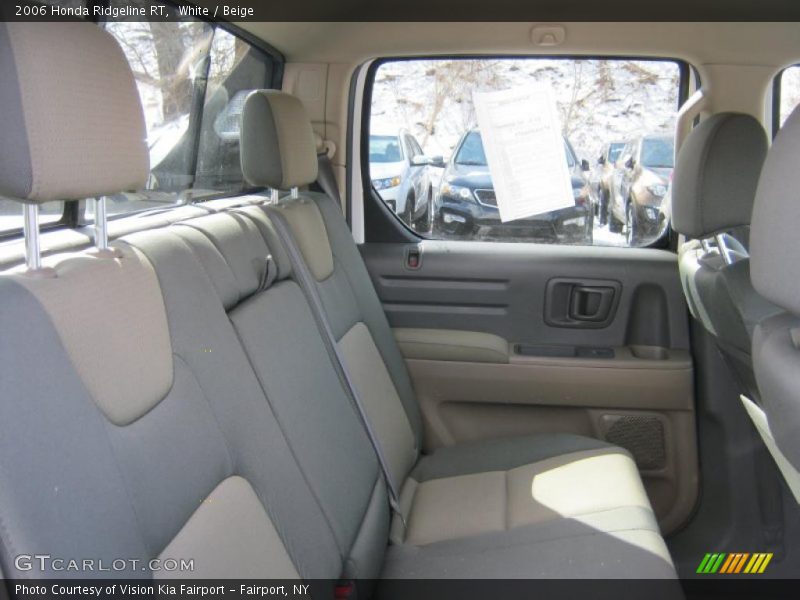 White / Beige 2006 Honda Ridgeline RT