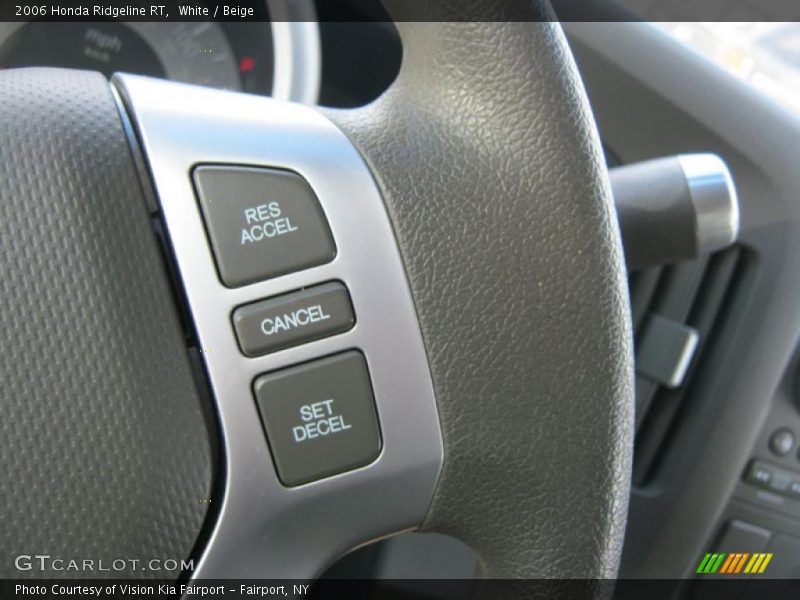 White / Beige 2006 Honda Ridgeline RT