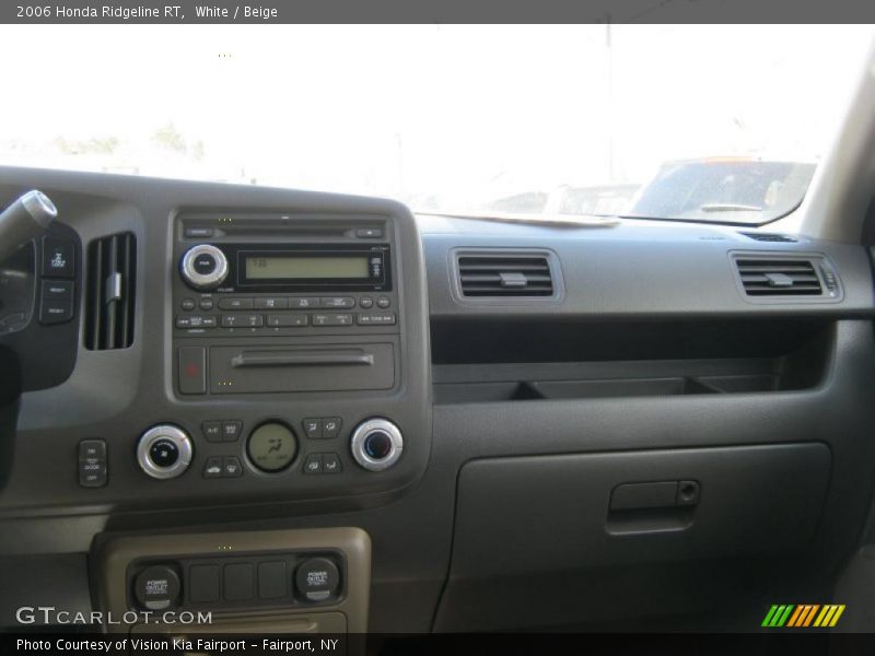 White / Beige 2006 Honda Ridgeline RT