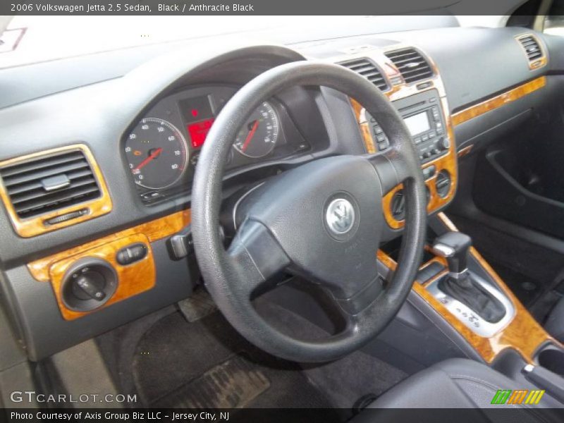 Black / Anthracite Black 2006 Volkswagen Jetta 2.5 Sedan