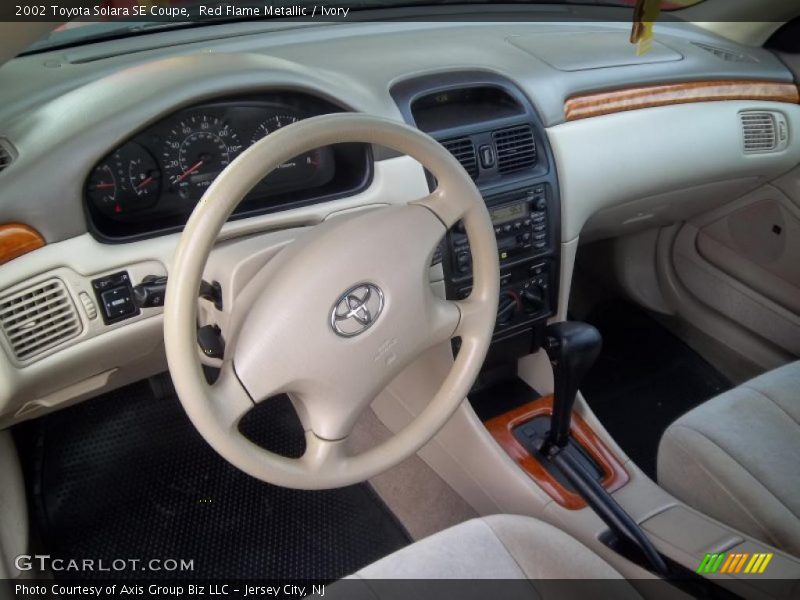  2002 Solara SE Coupe Ivory Interior