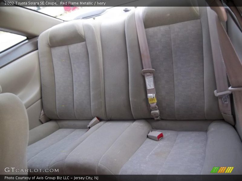  2002 Solara SE Coupe Ivory Interior