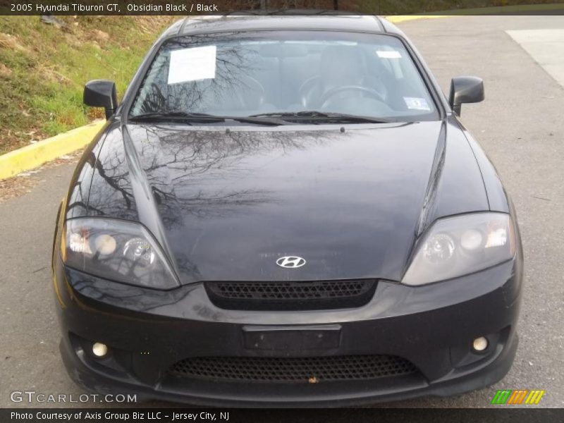 Obsidian Black / Black 2005 Hyundai Tiburon GT