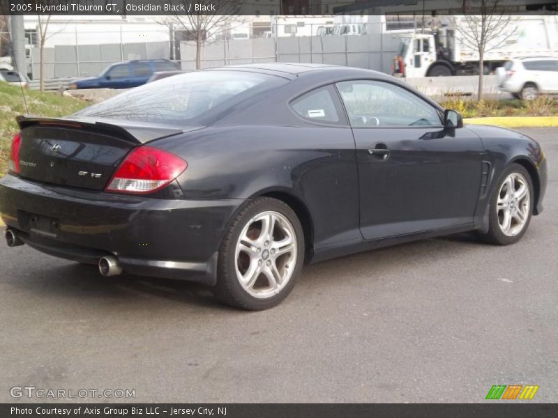 Obsidian Black / Black 2005 Hyundai Tiburon GT