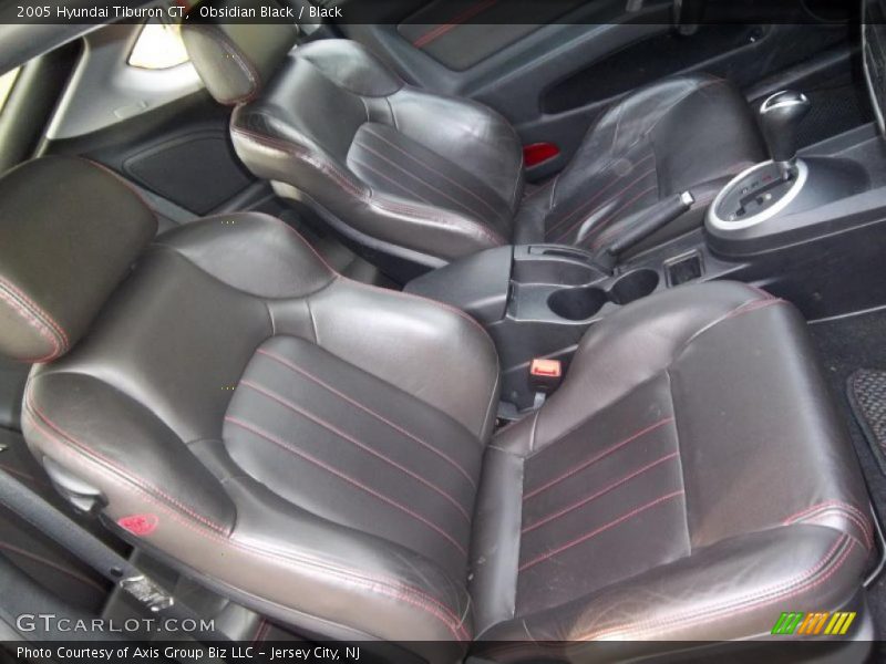Obsidian Black / Black 2005 Hyundai Tiburon GT