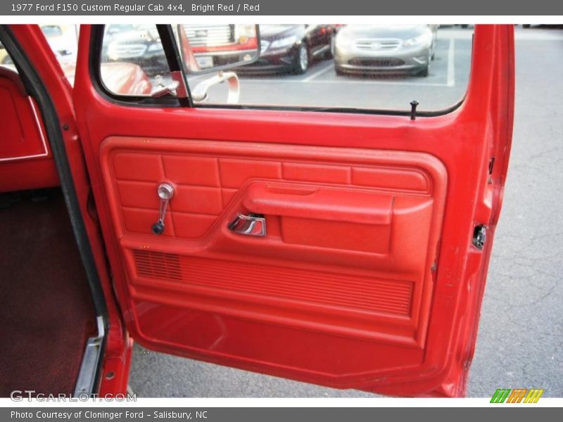 Door Panel of 1977 F150 Custom Regular Cab 4x4