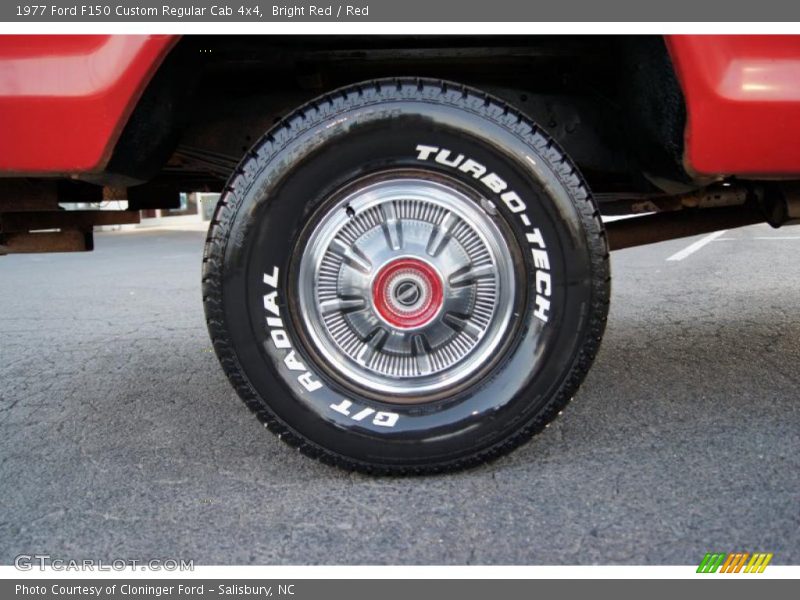  1977 F150 Custom Regular Cab 4x4 Wheel