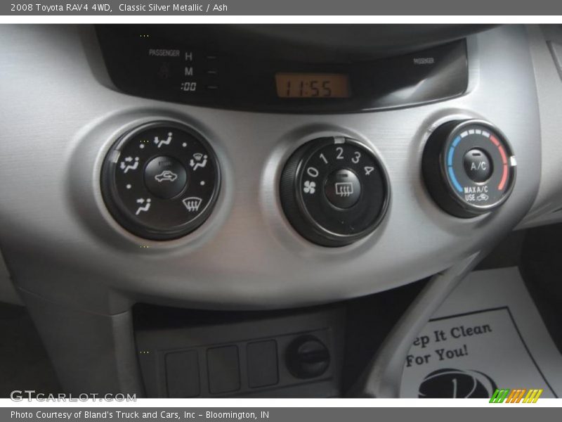 Classic Silver Metallic / Ash 2008 Toyota RAV4 4WD