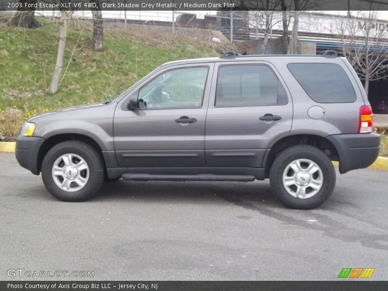 Dark Shadow Grey Metallic / Medium Dark Flint 2003 Ford Escape XLT V6 4WD