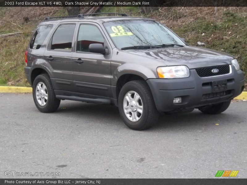 Dark Shadow Grey Metallic / Medium Dark Flint 2003 Ford Escape XLT V6 4WD