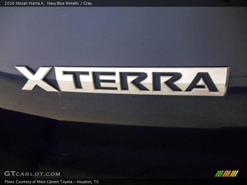 Navy Blue Metallic / Gray 2010 Nissan Xterra X