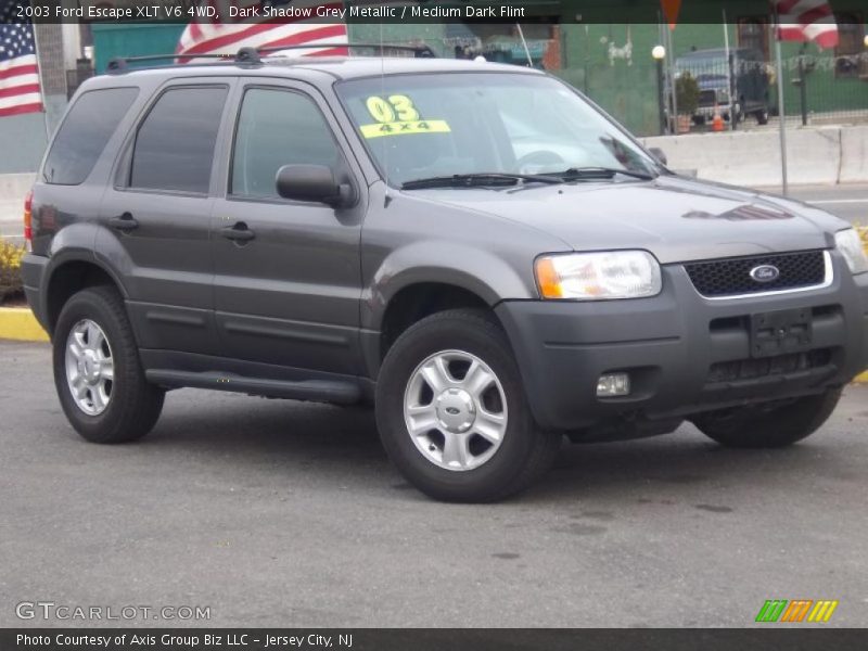 Dark Shadow Grey Metallic / Medium Dark Flint 2003 Ford Escape XLT V6 4WD