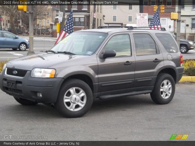 Dark Shadow Grey Metallic / Medium Dark Flint 2003 Ford Escape XLT V6 4WD