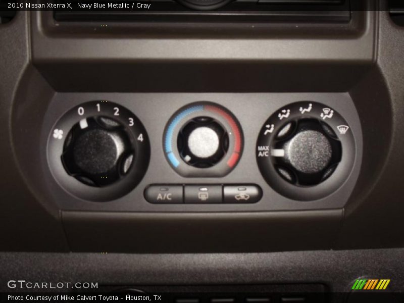 Navy Blue Metallic / Gray 2010 Nissan Xterra X