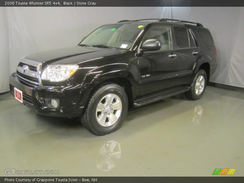 Black / Stone Gray 2008 Toyota 4Runner SR5 4x4
