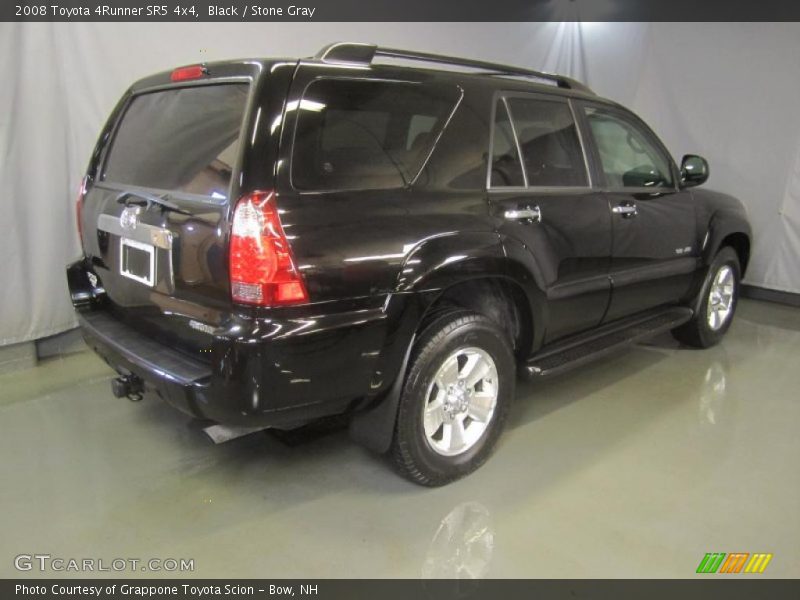 Black / Stone Gray 2008 Toyota 4Runner SR5 4x4