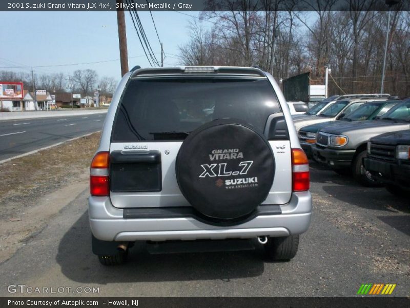 Silky Silver Metallic / Gray 2001 Suzuki Grand Vitara JLX 4x4