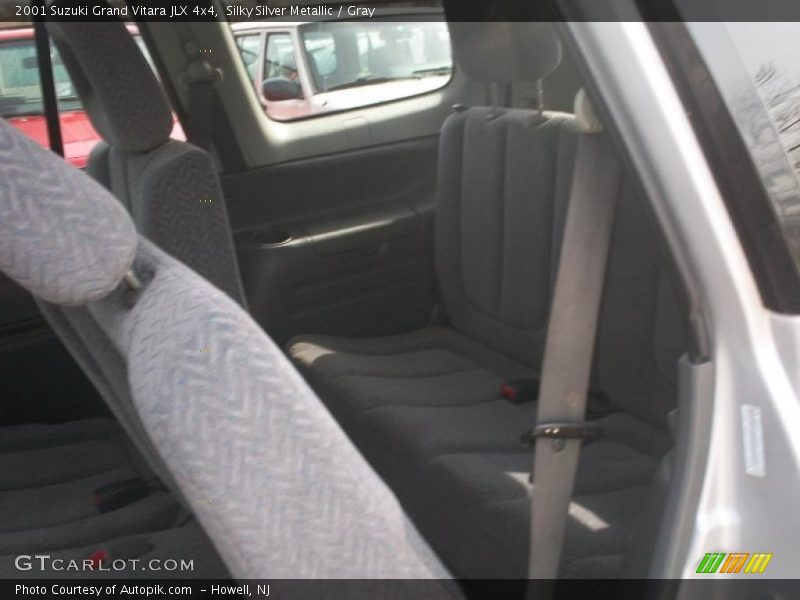 Silky Silver Metallic / Gray 2001 Suzuki Grand Vitara JLX 4x4