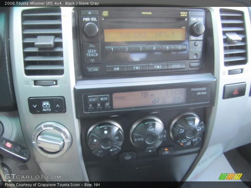 Black / Stone Gray 2008 Toyota 4Runner SR5 4x4