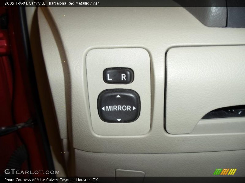 Barcelona Red Metallic / Ash 2009 Toyota Camry LE