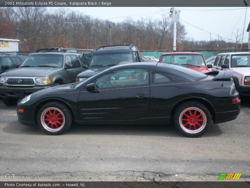 Kalapana Black / Beige 2001 Mitsubishi Eclipse RS Coupe