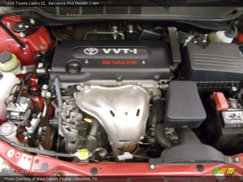 Barcelona Red Metallic / Ash 2009 Toyota Camry LE