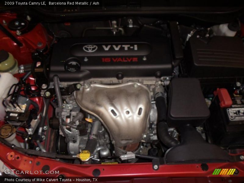 Barcelona Red Metallic / Ash 2009 Toyota Camry LE