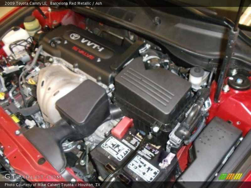 Barcelona Red Metallic / Ash 2009 Toyota Camry LE