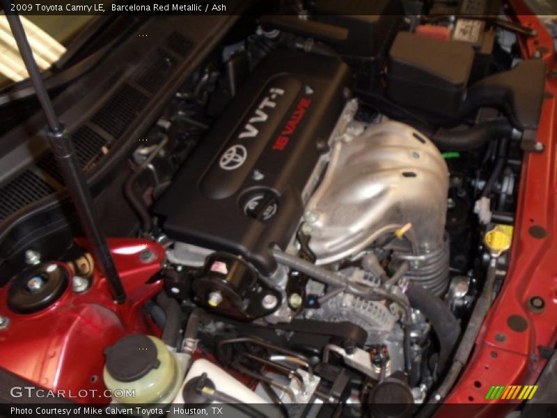 Barcelona Red Metallic / Ash 2009 Toyota Camry LE
