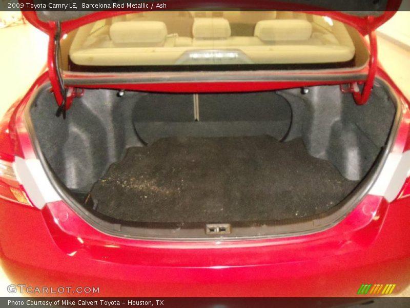 Barcelona Red Metallic / Ash 2009 Toyota Camry LE
