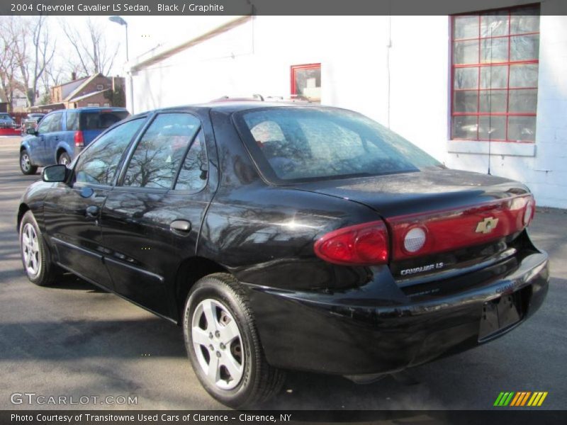 Black / Graphite 2004 Chevrolet Cavalier LS Sedan