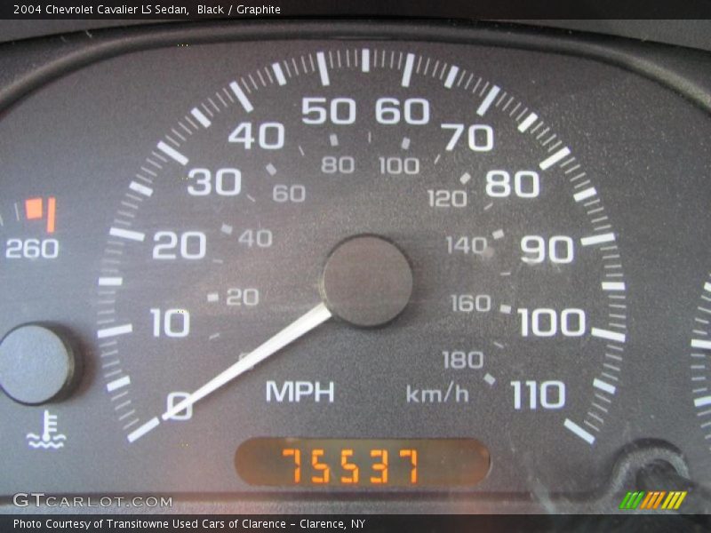 Black / Graphite 2004 Chevrolet Cavalier LS Sedan