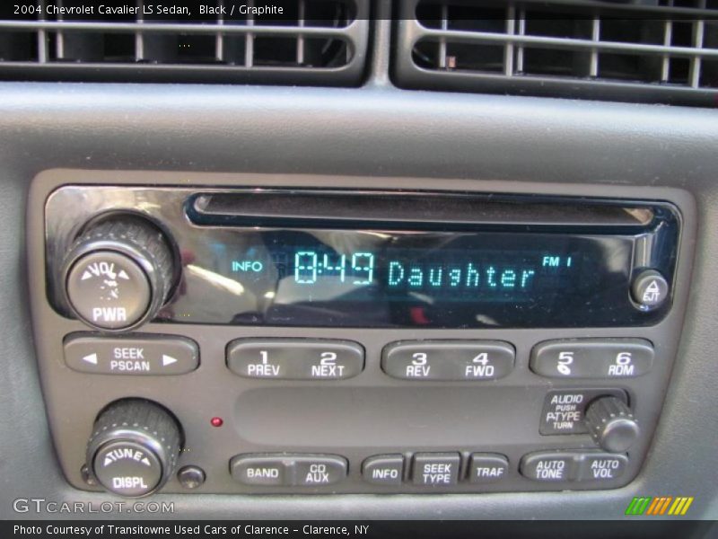 Black / Graphite 2004 Chevrolet Cavalier LS Sedan